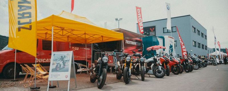 Die Chance auf einen Testride nahmen rund 500 der anwesenden Motorradfahrer wahr.