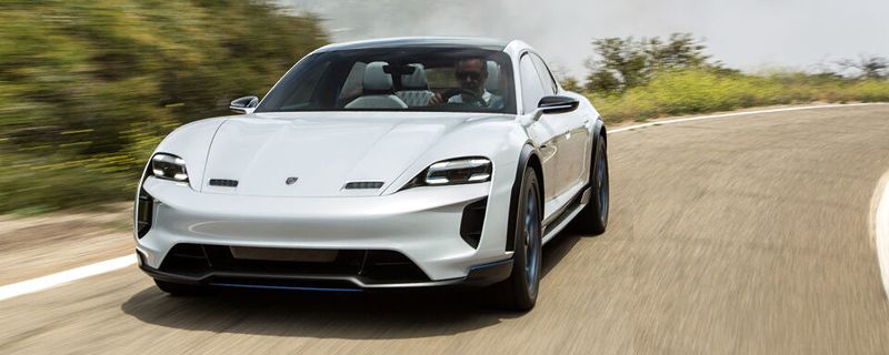 So sieht die E-Zukunft von Porsche aus: Das Konzeptauto Mission E Cross Turismo.