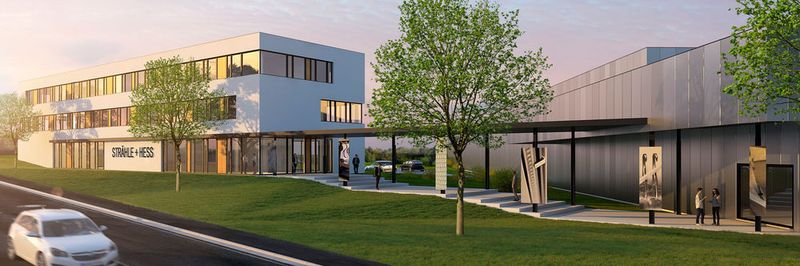 Strähle+Hess erweitert seinen Produktionsstandort im schwäbischen Althengstett um ein neues Logistik-, Vertriebs- und Entwicklungszentrum.