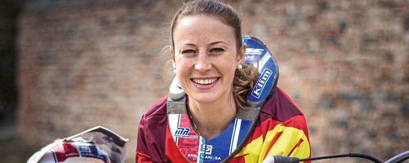Anna-Larissa Redinger möchte mit ihrer Leidenschaft für Motorräder für andere Frauen Inspiration und Motivation sein.
