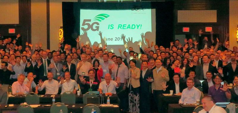 Gruppenarbeit: Nach drei Jahren Entwicklungsdauer haben über 600 Delegierte die endgültigen Spezifikationen für den neuen Mobilfunkstandards 5G festgemacht.