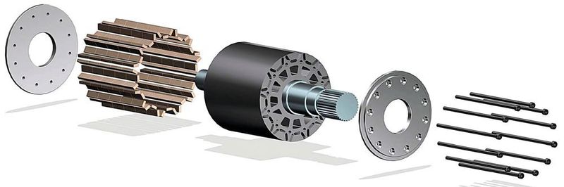 In sechs Monaten hat GMN den Elektromotor für einen PKW von Grund auf neu konstruiert und anhand der Vorgaben des Auftraggebers optimiert
