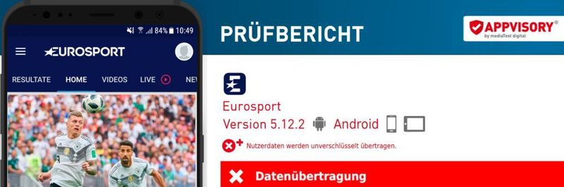 Zahlreiche Apps verstoßen laut Appvisory gegen die DSGVO.
