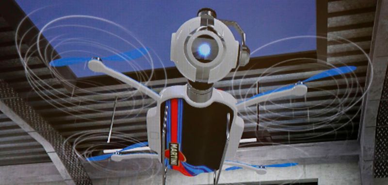 Superkräfte, Röntgenblick und Interaktion mit Alice – das alles erlebt, wer sich die VR-Brille aufsetzt und mit dem Controller in der Hand einen der virtuellen Räume betritt.
