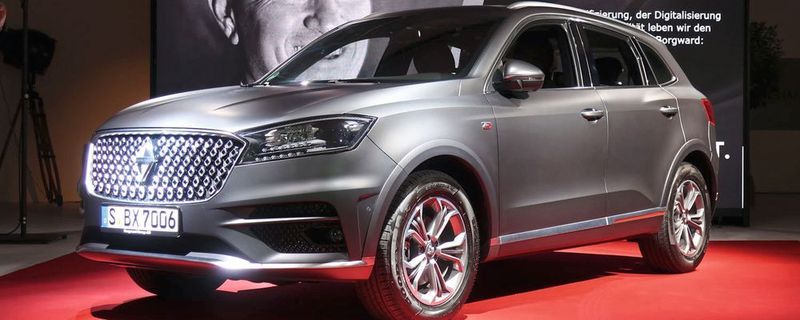 Ab sofort ist der Borgward BX7 TS in Deutschland verfügbar.