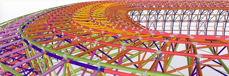 Für die Konstruktion der Fußballstadien in Russland kam häufig die BIM-Software von Tekla Structures zum Einsatz.