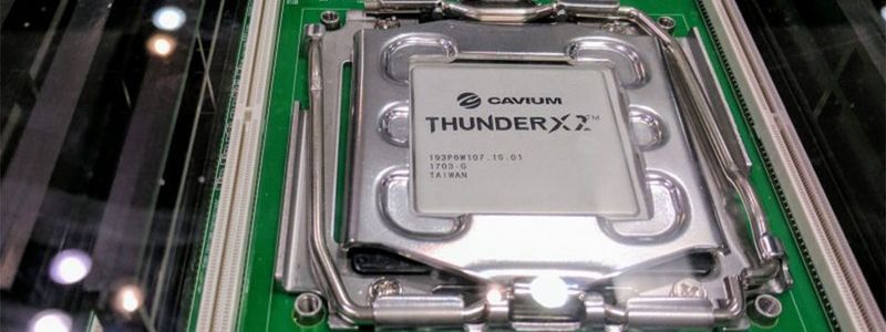 Cavium ThunderX 2 in einem "Olympus"-Server gemäß dem OCP Project.