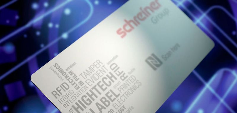 Label ((rfid))-Digital Void der Schreiner Group: ermöglicht spannende Ansätze für unterschiedliche Anwendungen