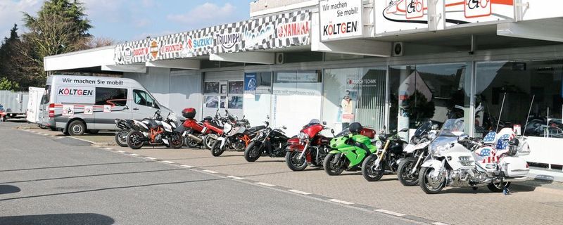 Volles Haus – Vorderansicht der Költgen GmbH.