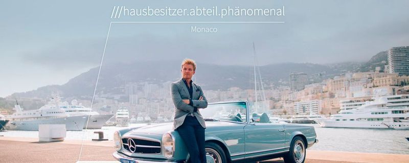 Einer der neuen Investoren des Sprachsoftware-Start-ups What3Words ist Nico Rosberg.