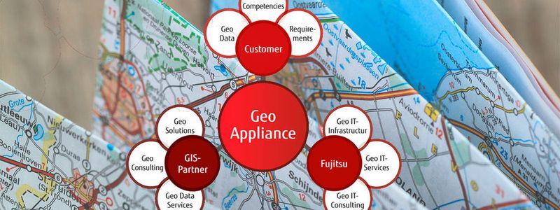 Die GEO-Appliance von Fujitsu und Hexagon soll existente GIS-Systeme nicht ersetzen, sondern ergänzen.