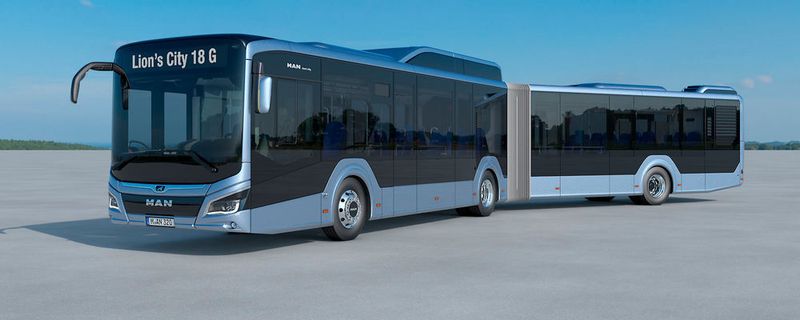 MAN zeigt seine neue Stadtbusgeneration Lion´s City mit neuen Antriebskonzepten.