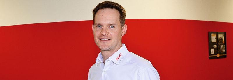 Die Firmenfarben hat Oliver Kügow als Proact-Geschäftsführer gewechselt. Ansonsten ist sich der Teamix-Gründer treu geblieben.