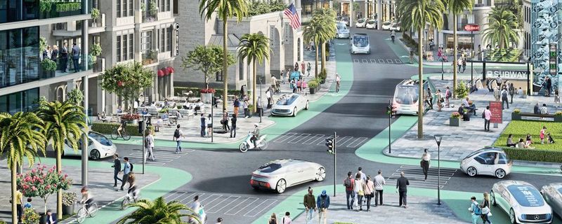 Bosch und Daimler wollen in einer Großstadt an der kalifornischen Küste das vollautomatisierte Fahren testen.