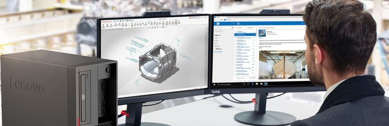 Die neuen ThinkStation-P330-Modelle arbeiten mit Intel Xeon E- und Core-Prozessoren der 8. Generation.