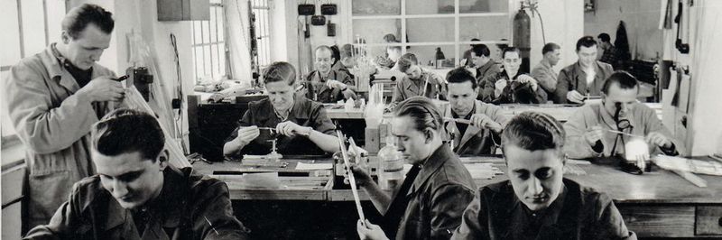 Anfang 1950 wurden in Fulda in der Glasbläserei von M. K. Juchheim auf einem ehemaligen Kasernengelände Glasthermometer hergestellt.