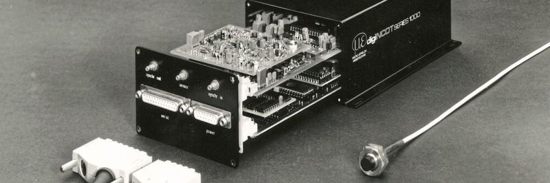 1984 war das berührungslos messende, digitale Wirbelstrom-Messsystem DigiNCDT seiner Zeit weit voraus.