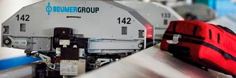 Die Beumer Group liefert für Flughäfen zum Beispiel ihre Hochgeschwindigkeits-Gepäckfördersysteme „Beumer autover“.
