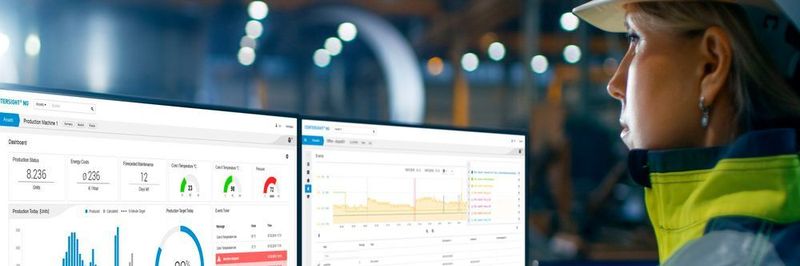 IoT-Plattformen fungieren als Bindeglied, um die über Sensoren gelieferten Betriebs- und Produktionsdaten auszuwerten.