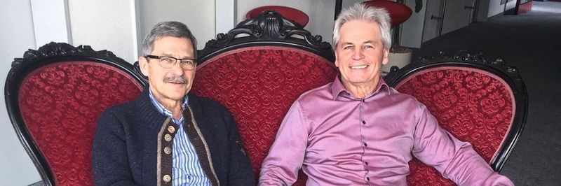 Klaus-Dieter Beller (l.) und Bernd Kaiser haben bereits eine Reihe medizintechnischer Projekte gemeinsam gestemmt: Aktuell arbeiten sie an kostengünstigen Inhalern für Nischenmärkte.