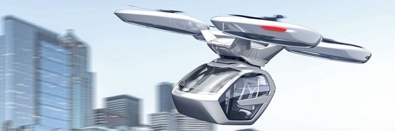 Zusammen mit Airbus und Italdesign hat Audi ein Konzept für ein Auto entwickelt, das auch fliegen kann. Die Passagierkabine des „Pop.Up Next“ lässt sich mit einem Fahr- und einem Flugmodul koppeln.