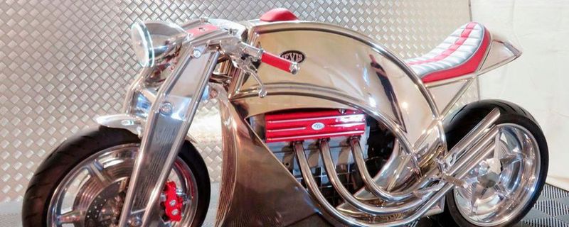 Imposant: Angetrieben wird der V6 Café Racer von einem 1,2-Liter-V6-Motor.