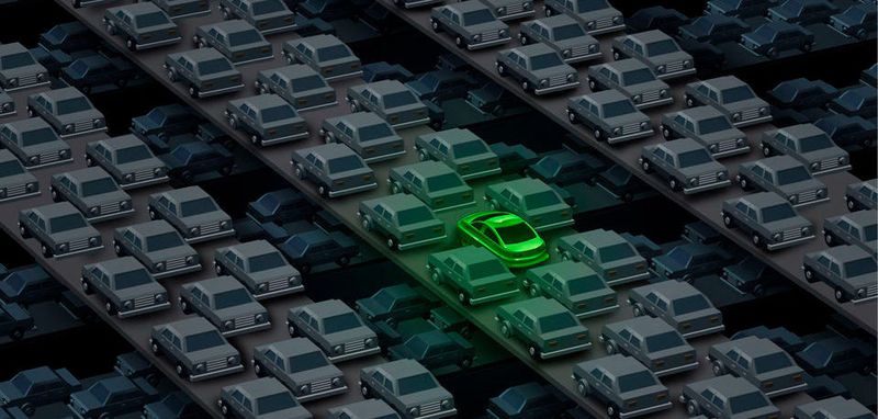 Autonome Autos könnten in der Zukunft das Stauproblem lösen, doch der Mischverkehr könnte gerade in Großstädten die Situation noch verschärfen.