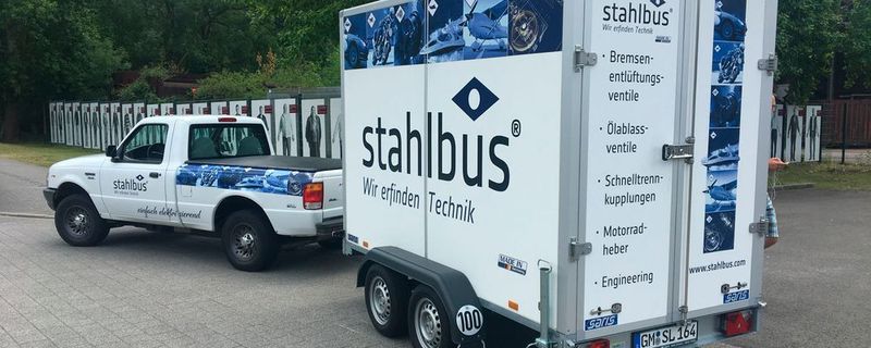 Stahlbus on tour: Anfang August auf dem Harley-Davidson-Meeting Ruhrpott 2018.