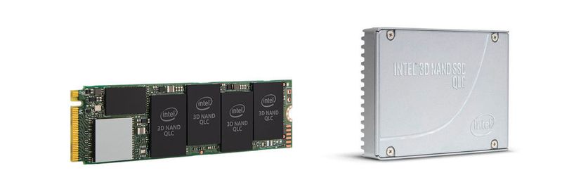 Intel bringt zwei QLC-SSDs auf den Markt: Die M.2-SSD 660p für Desktop-PCs oder Notebooks und die D5-P4320 im 2,5-Zoll-Formfaktor für Storage-Systeme.