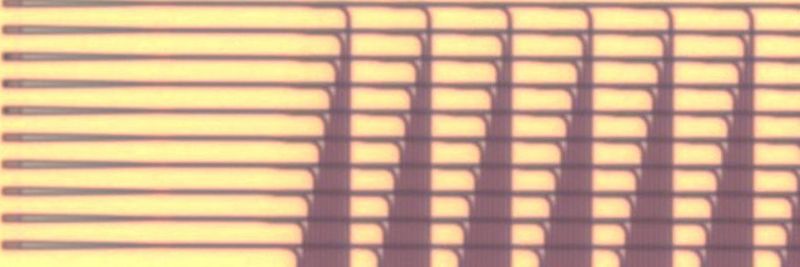 Wissenschaftler des National Institute of Standards and Technology (NIST) haben einen Silizium-Chip gefertigt, der optische Signale über ein hirnähnliches Raster verteilt.