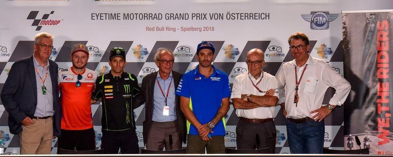 Im Rahmen des Moto-GP im österreichischen Spielberg startete die Kampagne.