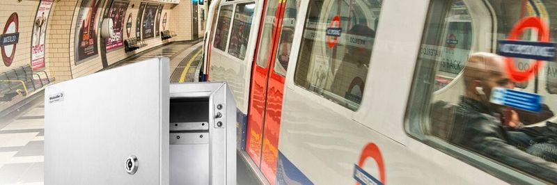 Die speziellen Gehäuse von Weidmüller bieten Schutz für die neue Zugsicherungstechnik in der London Underground.