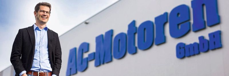 Das Familienunternehmen AC-Motoren feiert sein 20-jähriges Firmenjubiläum und präsentiert sich jung, modern und dynamsich.