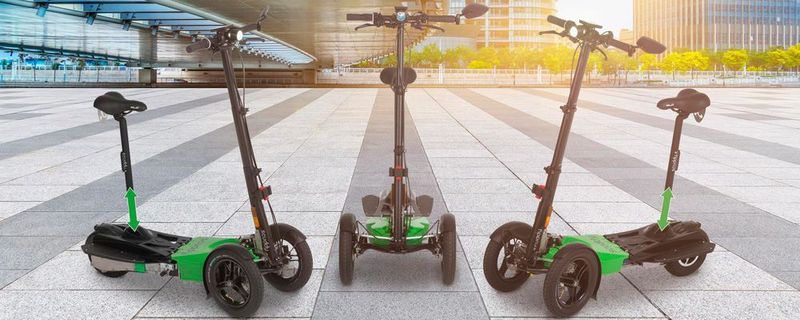 Scuddy bietet drei Roller in seinem E-Scooter Fuhrpark an.