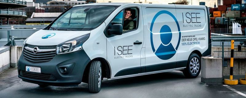 Vor allem im reinen Zustellverkehr sind elektrisch betriebene Transporter die Lösung für lokal emissionsfreie Logistik auf der „letzten Meile“. Das hessische Start-Up „I SEE Electric Trucks“ elektrifiziert Opel Movano- und Vivaro-Modelle.