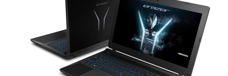 Das Display des Notebooks Erazer P6689 ist 15,6 Zoll groß und löst in Full HD auf.