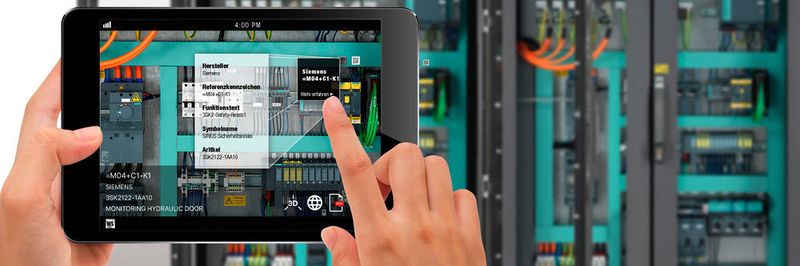 Mit der WSCAD AR App Bauteile abscannen und digital abrufen.