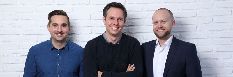 Die Bilendo-Gründer (v. l.): Florian Kappert, Markus Haggenmiller und Jakob Beyer.