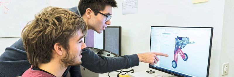 Die Simulationen finden auch bei den ETH-Studenten bereits am Bildschirm mittels CAD-Programmen statt.