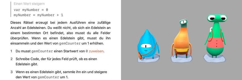 Wem Byte nicht gefällt, der kann auch auf einen anderen Charakter umsteigen.