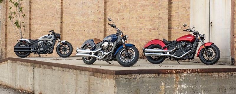 Scout Sixty, Scout und Scout Bobber werden für das Modelljahr 2019 neu ausgestattet.