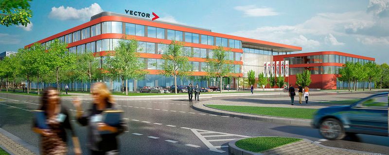 Die neue Unternehmenszentrale von Vector in Stuttgart.
