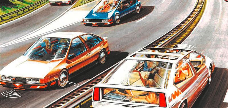 Tollkühne Visionen zur Zukunft der Mobilität gab es schon in den 1970er-Jahren.