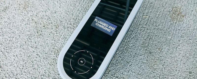 Die Ladesteuerung des Porsche Panamera Hybrid.