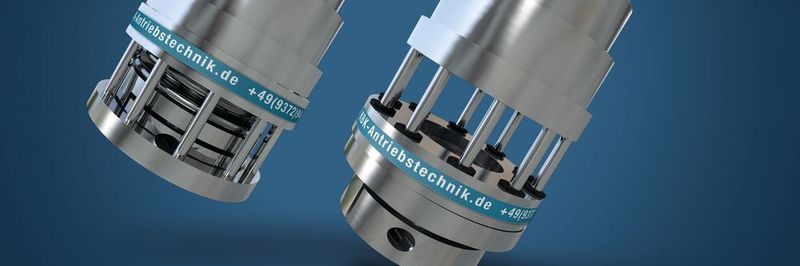 Anders als herkömmliche Kupplungen dieses Typs ist die längenverstellbare Metallbalgkupplung von KBK mit Servoantrieben kompatibel.