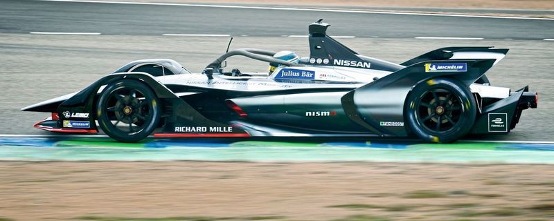 Nissan hat sein Testprogramm für die anstehende Formel-E-Saison begonnen.