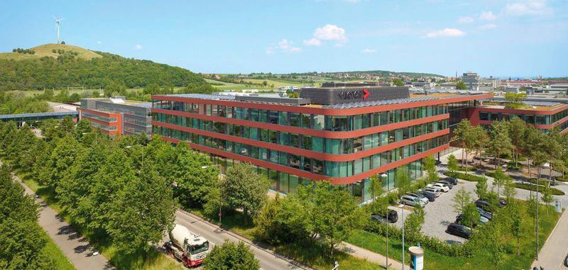 Die Unternehmenszentrale von Vector in Stuttgart. Vector hat die französiche Firma Squoring Technologies zu 100 Prozent übernommen.