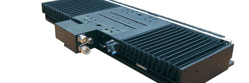 In zahlreiche Antriebssysteme wurden im eigenen Haus entwickelte Linearmotoren integriert.