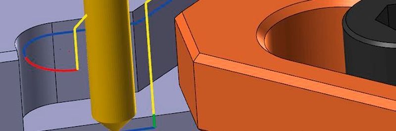 Mit der Funktion „2D Modell fasen“ lassen sich Fasen in der 2D-Bearbeitung vereinfacht erzeugen, wodurch prismatische Bauteile mit nur wenigen Klicks vollständig gefast werden können.