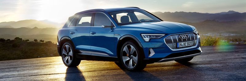 Der neue E-Tron ist das erste rein elektrische Serienmodell von Audi.